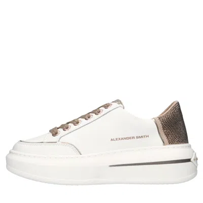 Alexander Smith Sneakers In Bianco Neutri
