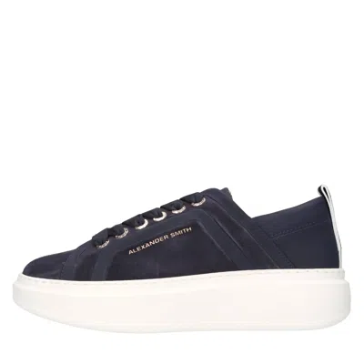 Alexander Smith Sneakers In Blu Blu E Verdi