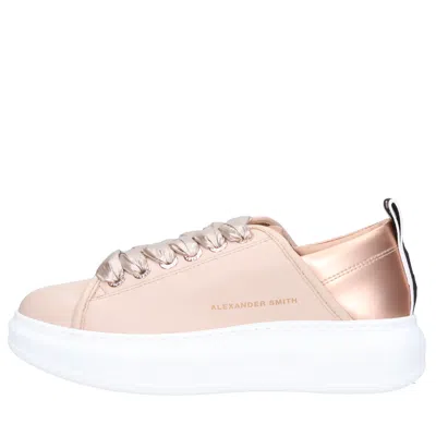 Alexander Smith Sneakers Pink In Rosa Chiari E Naturali