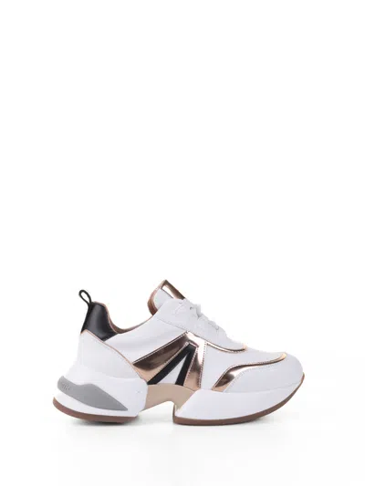 Alexander Smith Sneakers In White Copper