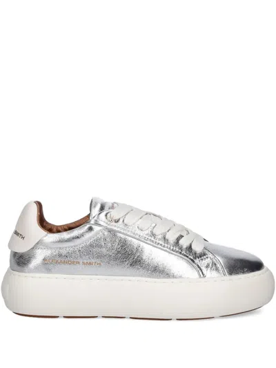 Alexander Smith Soho Sneakers In Silver