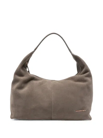 Alexander Smith Suede Tote Bag In Black