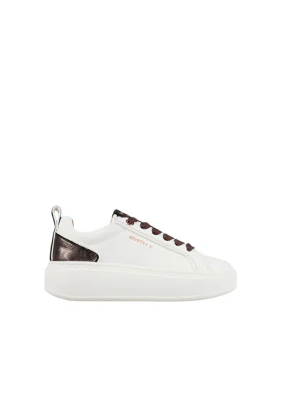 Alexander Smith Sxbchsw-6789-wkb  Women's White Leather