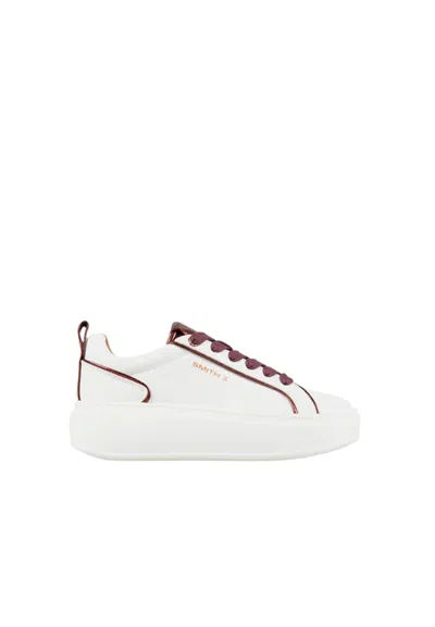 Alexander Smith Sxbchsw-9502-wdx  Women's White Leather