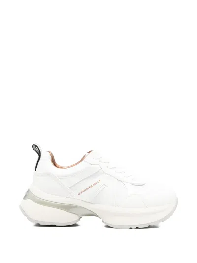 Alexander Smith Victoria Leather Sneakers In Multi