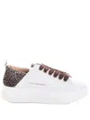 Alexander Smith Wembley Rhinestones-embellished Platform Sneakers In White