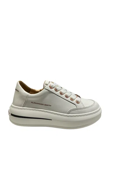 Alexander Smith Woman  Sneakers In White