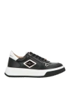 Alexander Smith Woman Sneakers Black Size 7 Leather In Black