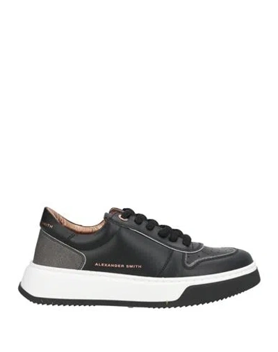 Alexander Smith Woman Sneakers Black Size 8 Synthetic Material