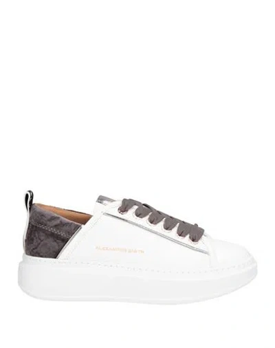Alexander Smith Woman Sneakers White Size 7 Leather