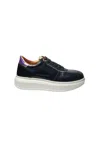 Alexander Smith Women's Shoes  Cambridge Woman-black Iride Peach In Black