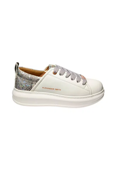 Alexander Smith Women's Shoes  Eco-wembley Woman- White Dark Grey