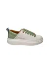 Alexander Smith Women's Shoes  Eco-wembley Woman-white Light Green In White