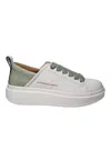 Alexander Smith Women's Shoes  Eco-wembley Woman-white Light Green In White