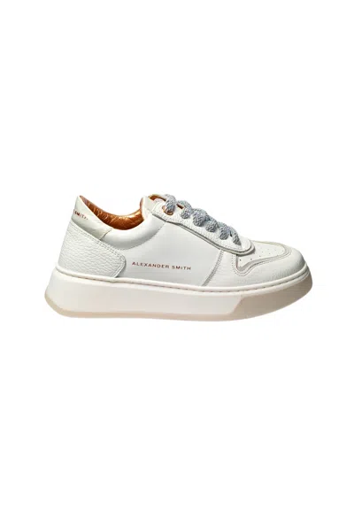 Alexander Smith Women's Shoes  Harrow Woman- White Grey