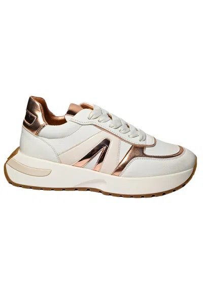 Alexander Smith Women's Shoes  Hyde Woman-white Copper