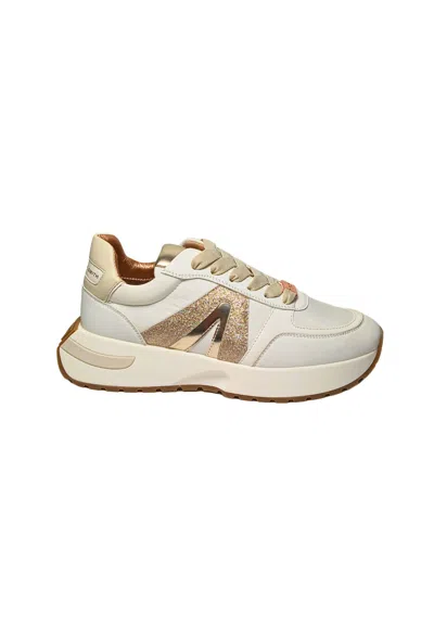 Alexander Smith Women's Shoes  Hyde Woman-white Gold