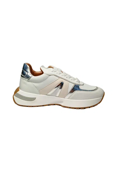 Alexander Smith Women's Shoes  Hyde Woman-white Silver