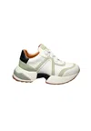 Alexander Smith Women's Shoes  Marble-white Lt-green In White