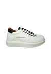 Alexander Smith Women's Shoes  Sneakers Cambridge Woman-white Black In White