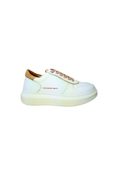 Alexander Smith Women's Shoes  Sneakers Cambridge Woman, White Nude