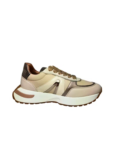 Alexander Smith Women's Shoes  Sneakers Hyde Woman, Cream In Neutral