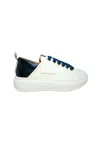 Alexander Smith Women's Shoes  Sneakers Wembley Woman, White Dark Green In White