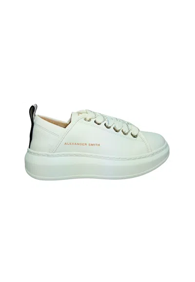 Alexander Smith Women's Shoes  Sneakers Wembley Woman, White Silver