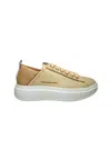 Alexander Smith Women's Shoes  Wembley Woman Sand Sneakers In Neutral