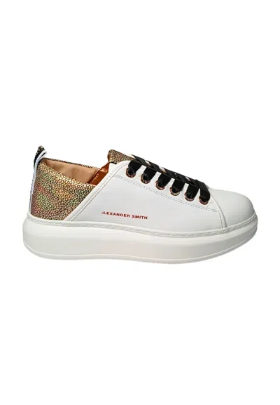 Alexander Smith Women's Shoes  Wembley Woman-white Gold