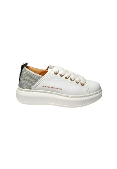 Alexander Smith Women's Shoes  Wembley Woman-white Silver