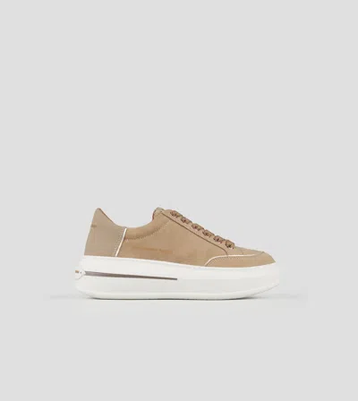Alexander Smith Women's Sneakers  Lancaster Asbclsw 1753 Nude In Brown