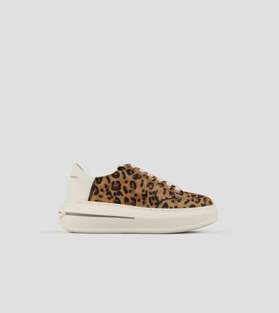 Alexander Smith Women's Sneakers  Lancaster Asbclsw 1856 Csf Sand Off White In Animal Print