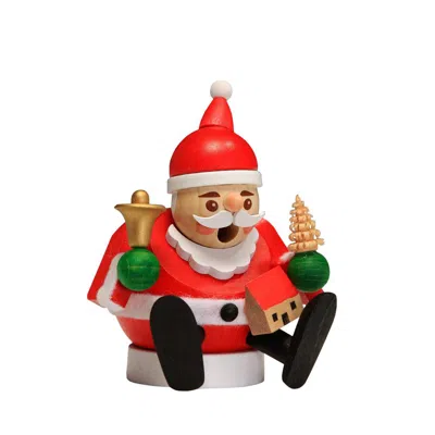 Alexander Taron 26707 - Richard Glaesser Incense Burner - Mini Santa Claus - 3.25"h X 2.5"w X 2.5"d In Multi