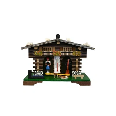 Alexander Taron Deluxe Man And Woman Weather House Thermometer