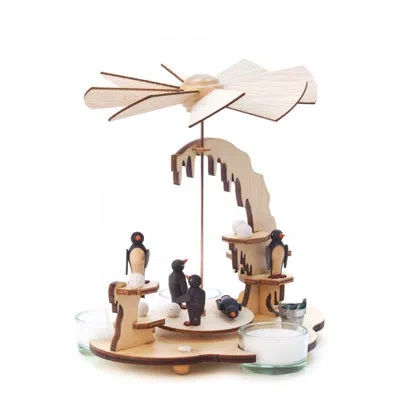 Alexander Taron Dregeno Penguin Miniature Pyramid In Beige,black