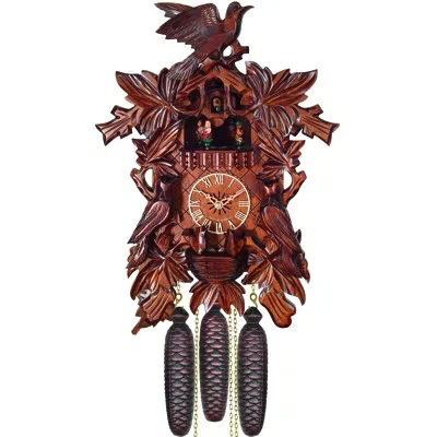 Alexander Taron Engstler Cuckoo Clock In Walnut