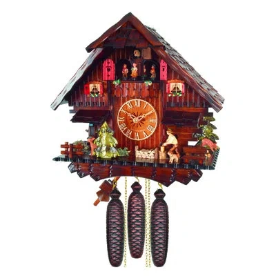 Alexander Taron Engstler Driven Cuckoo Clock In Brown