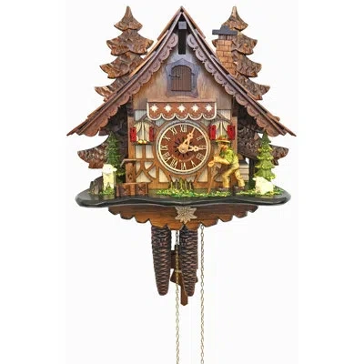 Alexander Taron Engstler Driven Cuckoo Clock In Brown