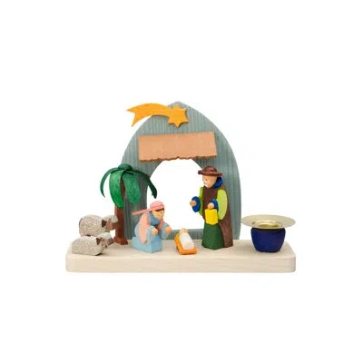 Alexander Taron Graupner Nativity Scene Candleholder Tree Topper