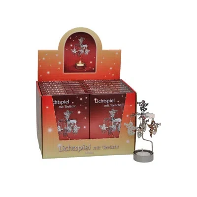 Alexander Taron Knox Twirly With Scented Tealight Candle