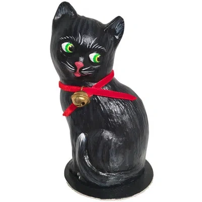 Alexander Taron Schaller Paper Mache Candy Container Cat