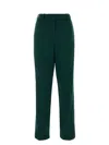 Alexander Vauthier Dark Green Wool Pant In Green