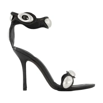 Alexander Wang Dome 105 Sandals  Leather Black