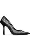 Alexander Wang 105mm Delphine Pumps In Black