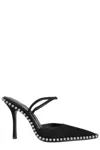 Alexander Wang 105mm Heel Black Slingback Pump With Pointed Toe In Black
