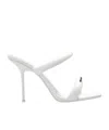 Alexander Wang 105mm Julie Sandals In White