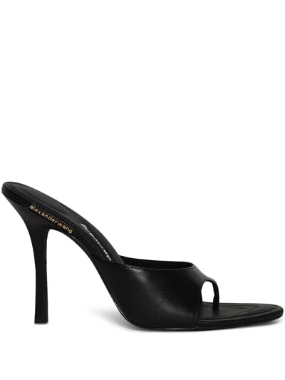 Alexander Wang 105mm Lucienne Mules In Black