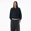 Alexander Wang 차콜 울 블렌드 헨리 풀오버