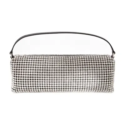 Alexander Wang Heiress Flex Bag  Mesh White